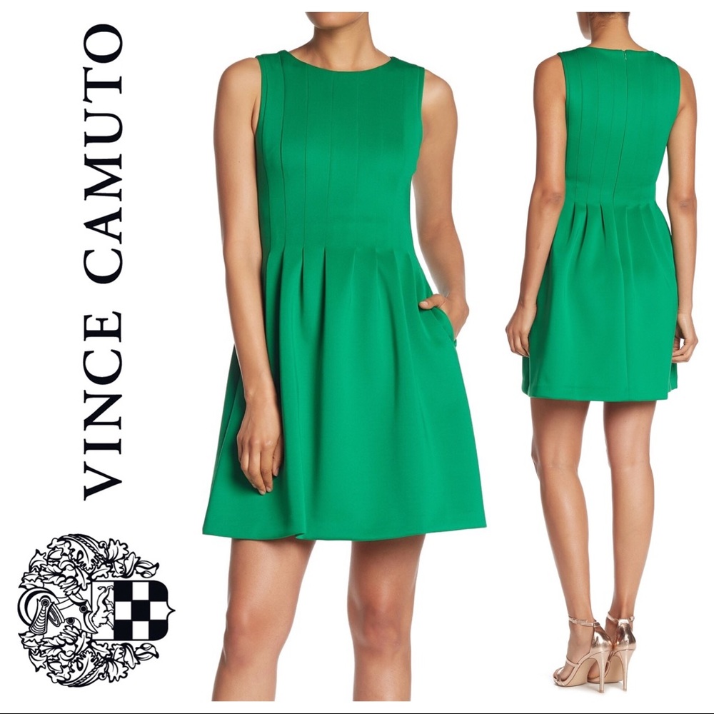 🎉HP🎉 NWT Vince Camuto Fit & Flare Dress